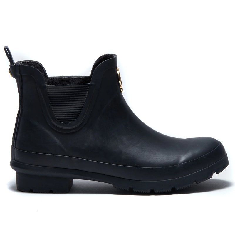Holland Cooper Rubber Chelsea Boot - Black-2